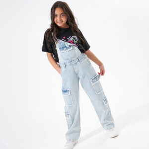 Girls Jeans Salopette